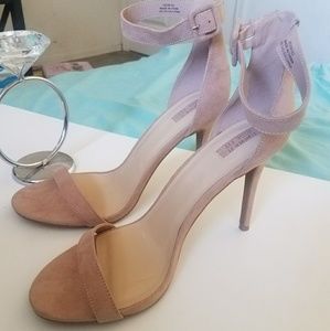 Suede Wide Width Heels size 13